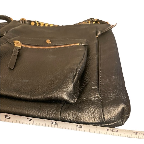 Elliott Luca black leather crossbody - Picture 2 of 9